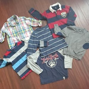 Boys 4 4T lot of Baby Gap Lucky Brand shirts